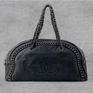 Chanel Black Browler Bag